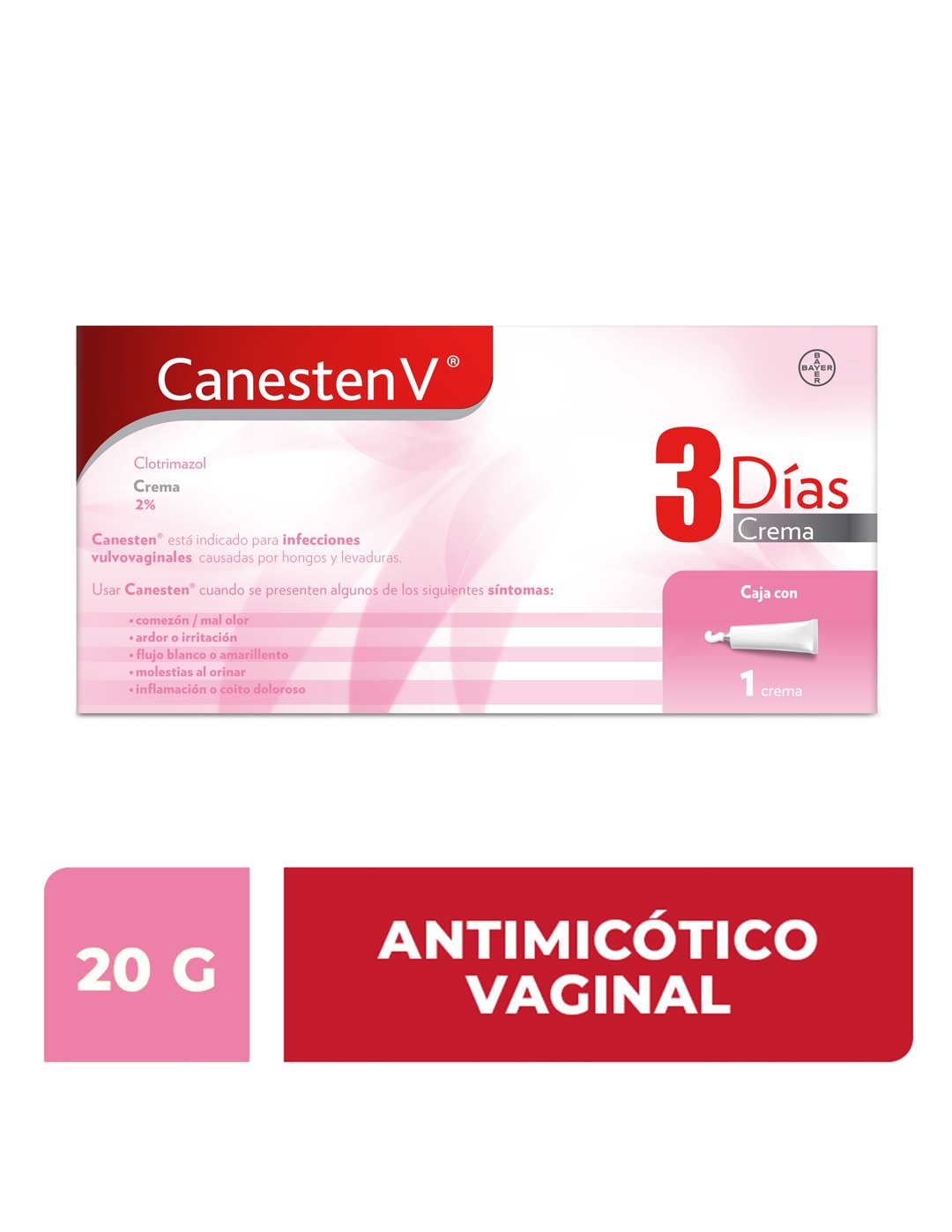 Canesten V® Crema vaginal