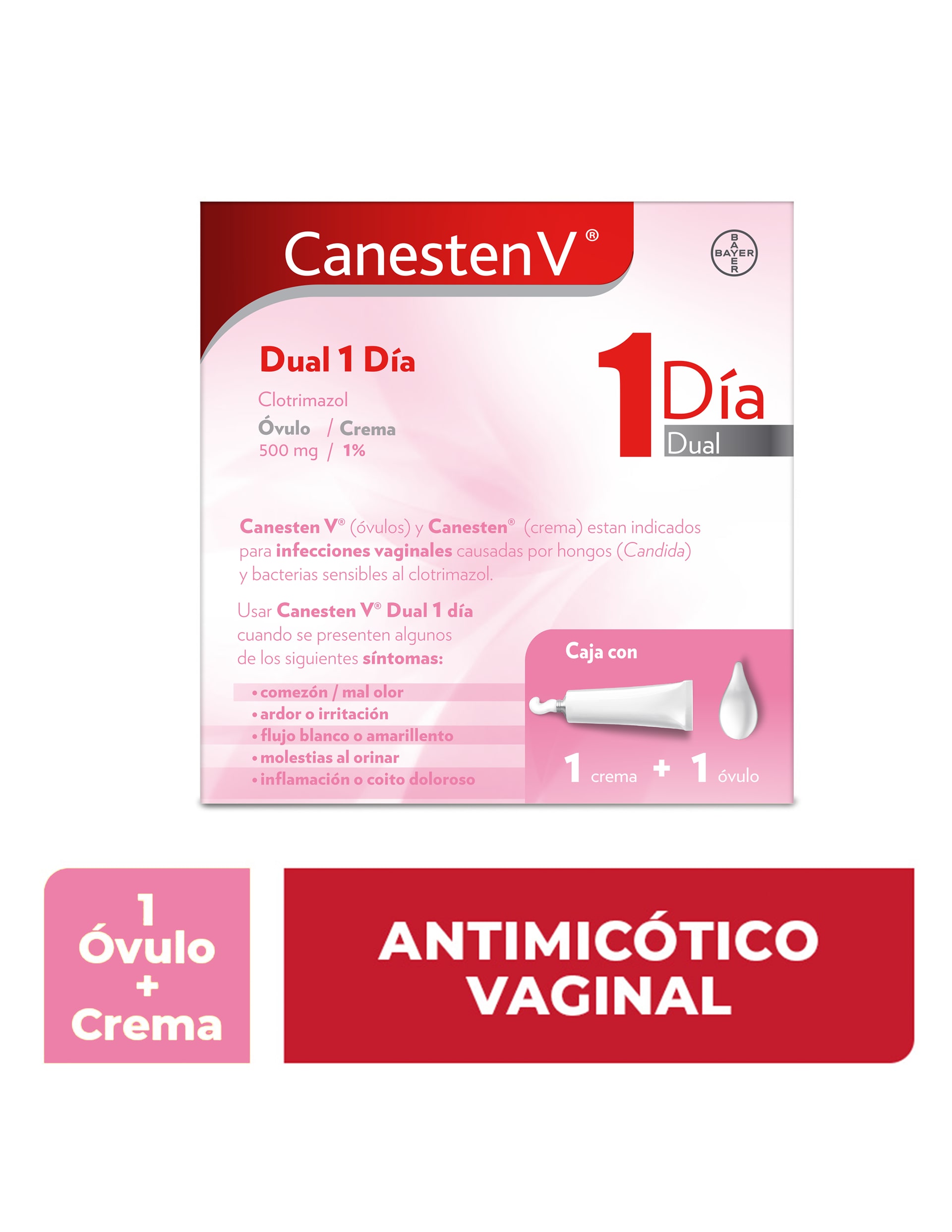 Canesten V® Dual 1 Día