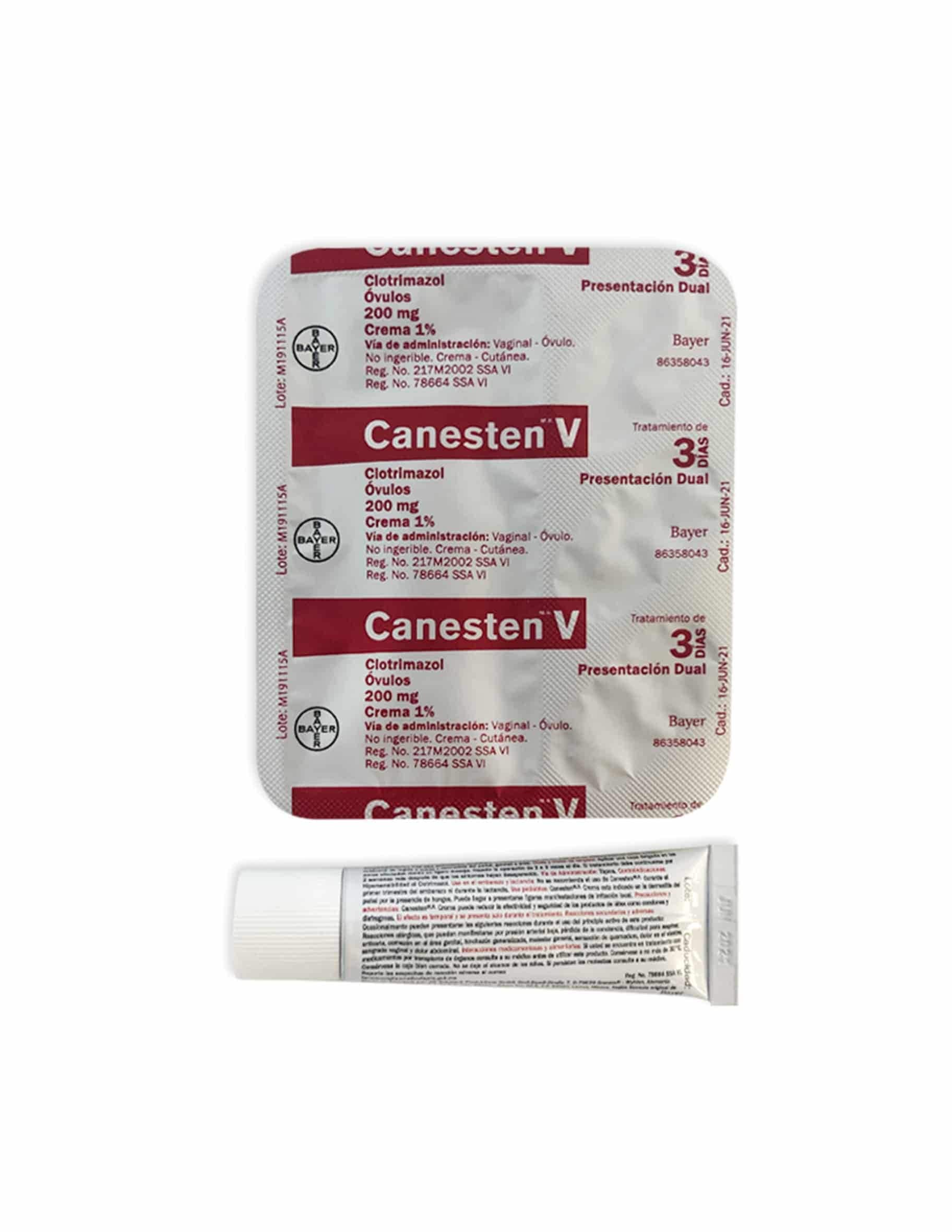 Canesten V® Dual 3 Días tratamiento eficaz