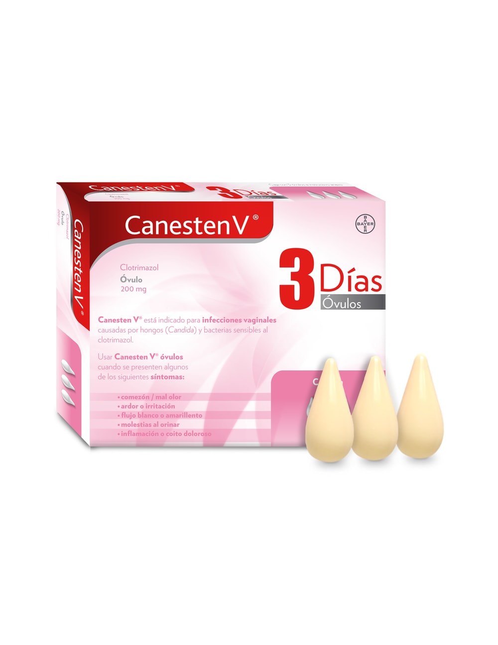 Productos Canesten V® para infecciones vaginales Canesten V®
